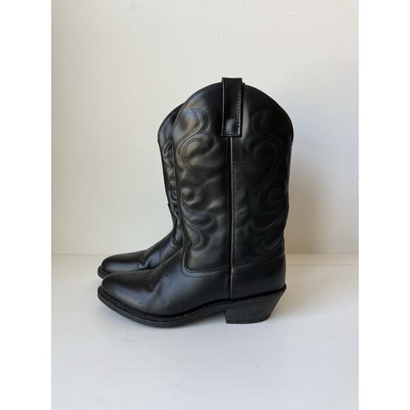 Masterson Cowboy Boots Leather RB915 Mens 9.5 Riding Boots Black main image 6